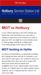 Mobile Screenshot of holburyservicestation.com